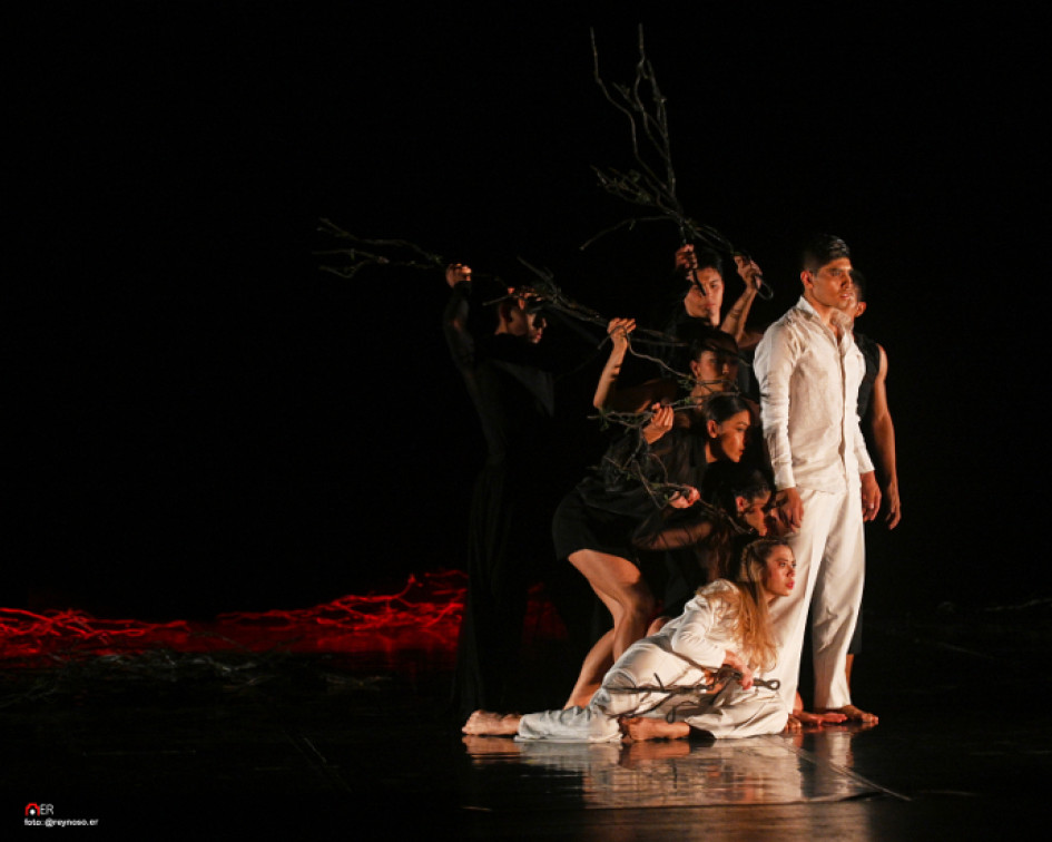 Los participantes de la Compañía Danza Capital (México) aportan a la diversidad cultural del Festival.