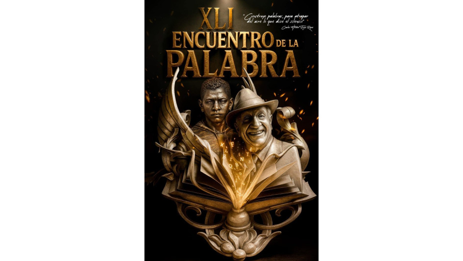 El afiche es obra del artista local Diego Alejandro Jurado.