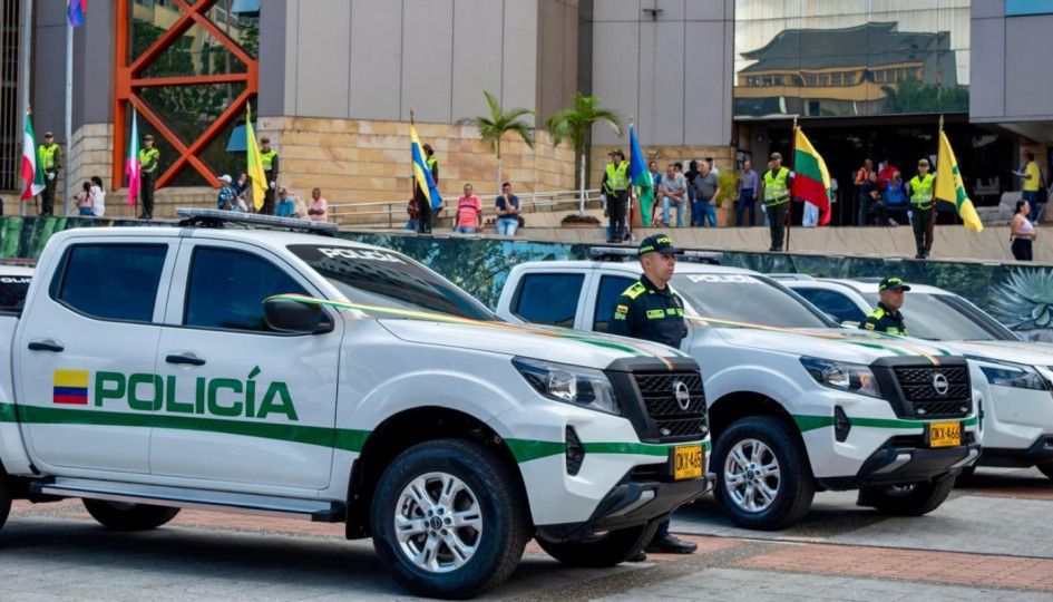 Las camionetas entregadas buscan actualizar el equipo automotor