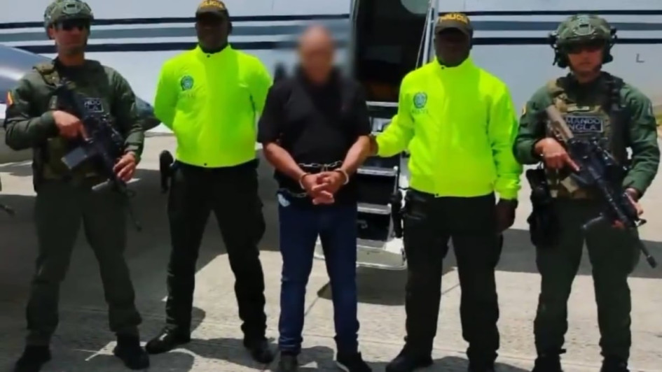 El detenido es Víctor Humanio Lever Duque