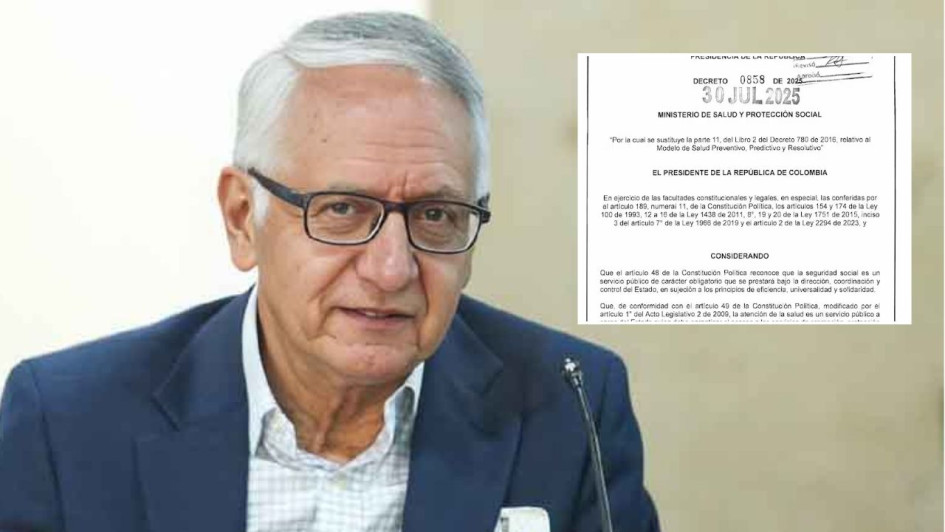 Guillermo Alfonso Jaramillo, ministro de Salud.