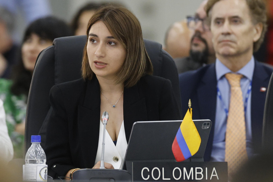 Laura Sarabia, ahora exministra de Relaciones Exteriores de Colombia.