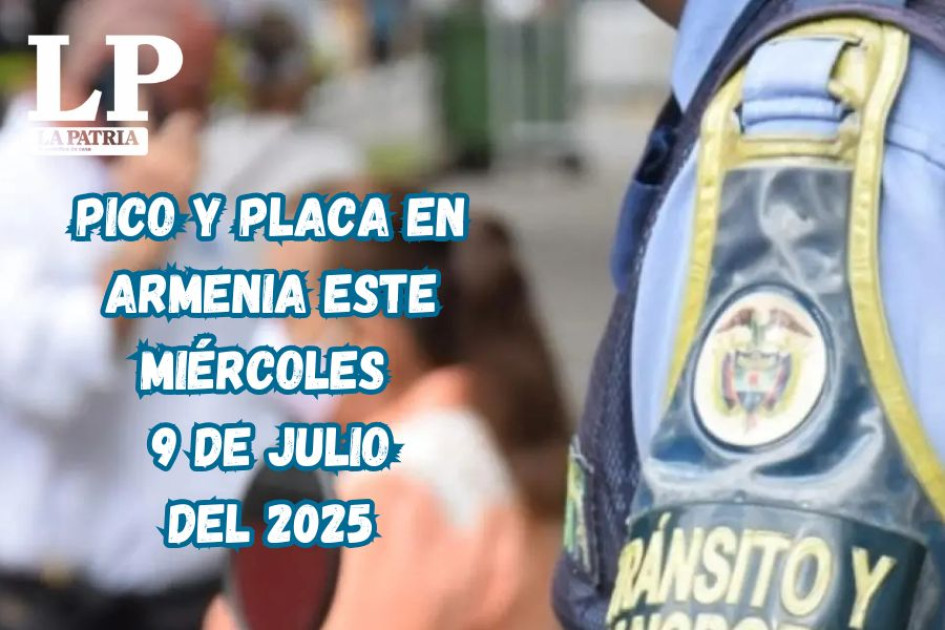 Pico y placa en Armenia