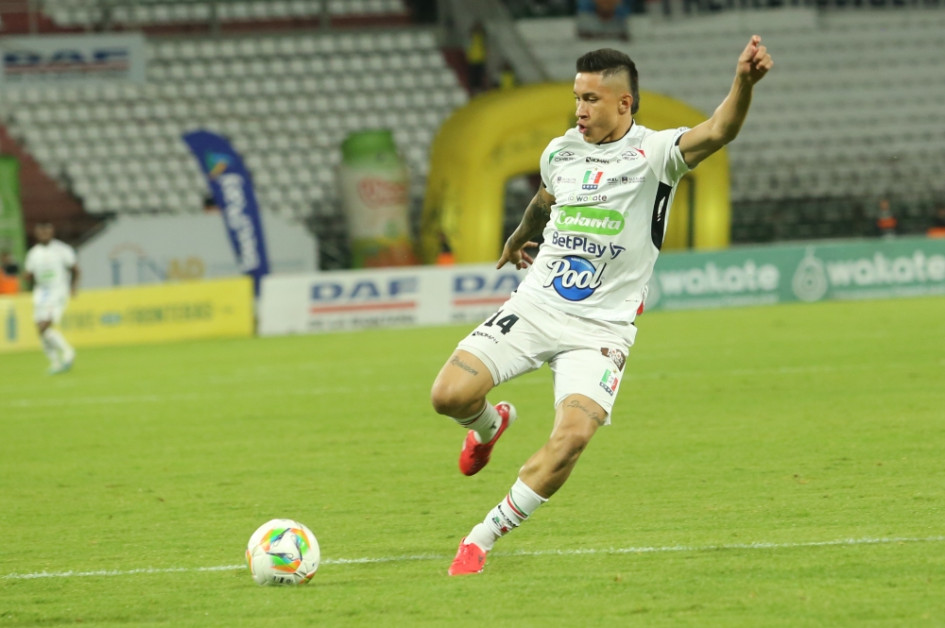 Jefry Zapata será titular con el Once Caldas para enfrentar a Patriotas. El Blanco debuta en la Copa BetPlay.