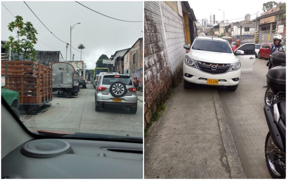 Uno de los puntos intervenidos fue el sector que de la avenida Colón conecta con Liborio y la vía antigua hacia La Linda. 