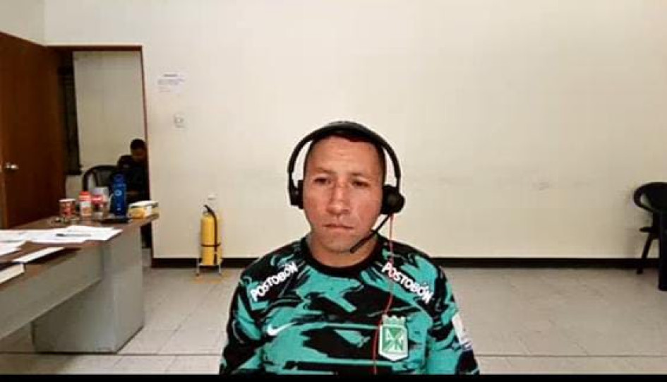 Óscar Eduardo López López, de 37 años, vendedor ambulante de la Galería de Manizales.