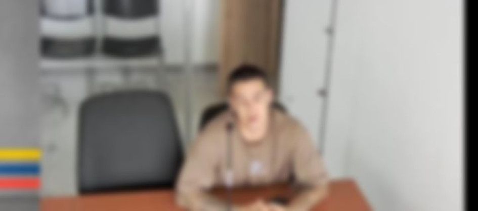 Luis, el señalado de violar a la menor.