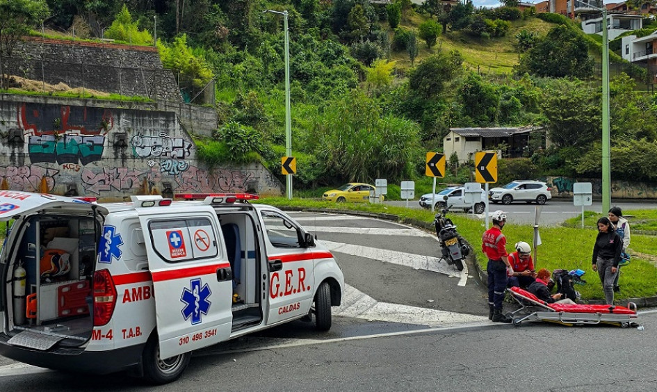 Dos personas resultaron lesionadas en accidentes registrados en La Camelia y la carretera Panamericana.