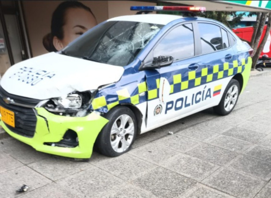 El accidente del pasado lunes.