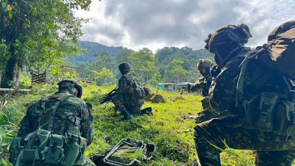 Las Fuerzas Militares adelantaron el cuarto bombardeo contra el Clan del Gol en el último año.