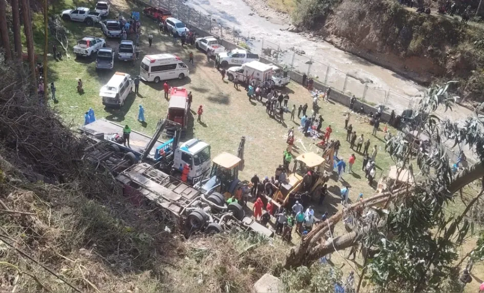 Accidente de tránsito en Perú