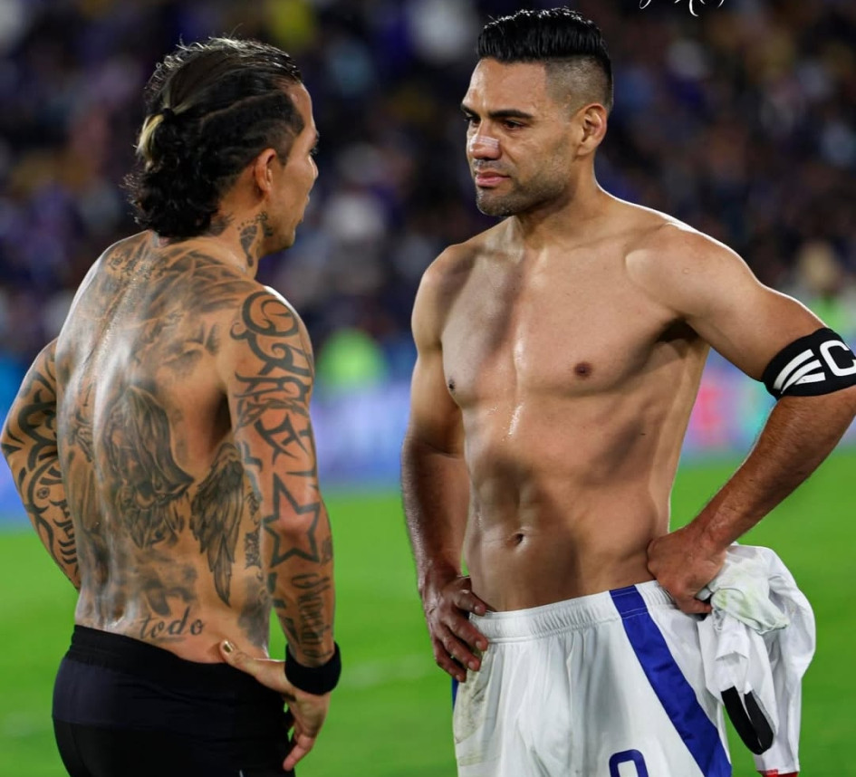 El último enfrentamiento entre Dayro Moreno y Falcao García fue en la fecha 4 de los cuadrangulares de la Liga BetPlay I 2025, el 11 de junio. Ese día empataron 2-2 Millonarios y Once Caldas y el Tigre marcó gol.