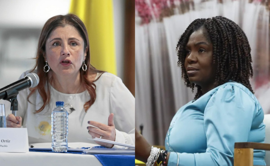  Iris Marín y Francia Márquez.