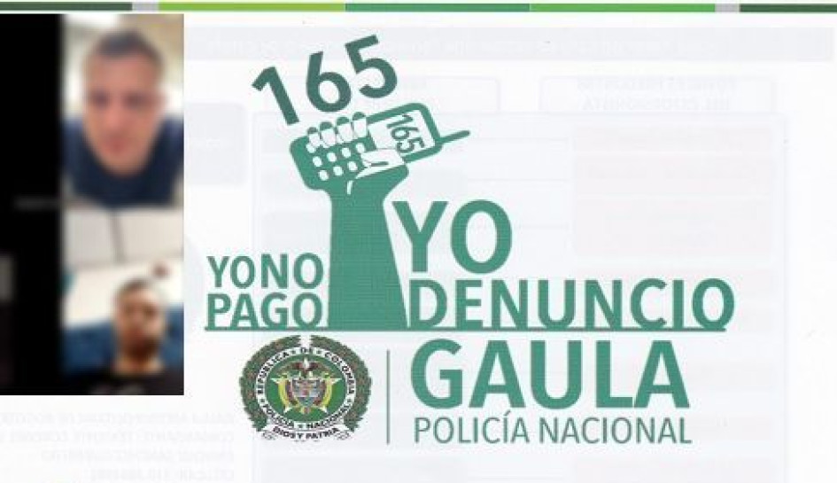 Alejandro y Cristian, señalados por la Fiscalía de extorsionar a un comerciante de la ciudad.