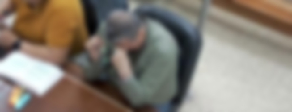 Foto| LA PATRIA  El señalado, durante el juicio.