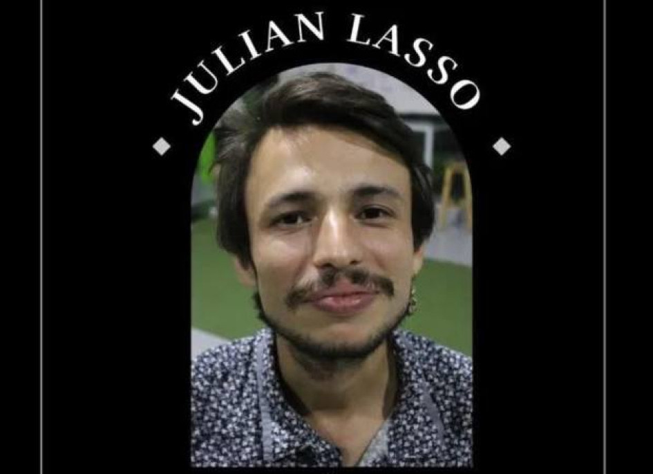 Foto I Imagen tomada de Cespaz I LA PATRIA  El Centro de Estudios para la Paz (Cespaz), la Universidad de Caldas y el Colectivo Araucano, entre otros, han lamentado el fallecimiento del sociólogo Julián Andrés Lasso Orozco.