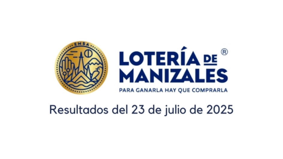 Lotería de Manizales 23 de julio 2025