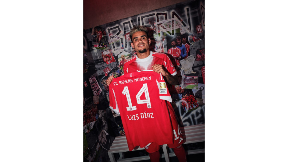 "Mi objetivo es ganar todos los títulos posibles: trabajaremos para ello como equipo cada día", indicó Lucho Díaz, de 28 años