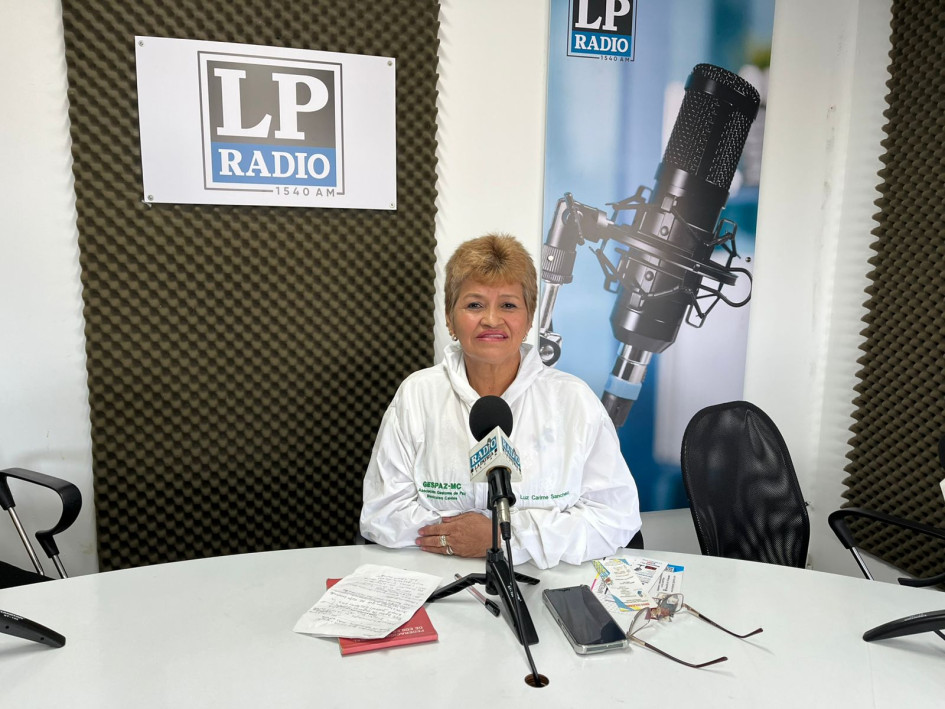  Luz Carime Sánchez Cruz, presidenta de la Junta de Acción Comunal de Arrayanes y Villa Carmenza de Manizales. 