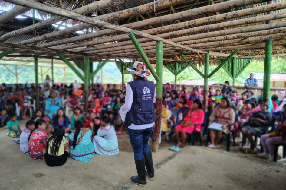  El cabildo Gito Dokabú convocó minga en la Alcaldía de Pueblo Rico debido a los incumplimientos con la administración local. 