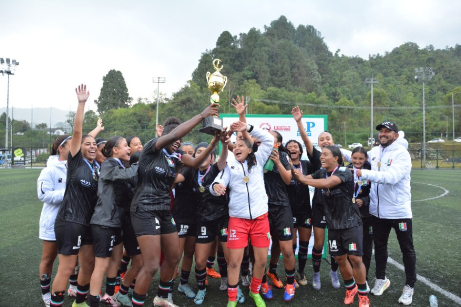 Once Caldas ganó 1-0 en la final de la Copa LA PATRIA Femenina de Fútbol. 
