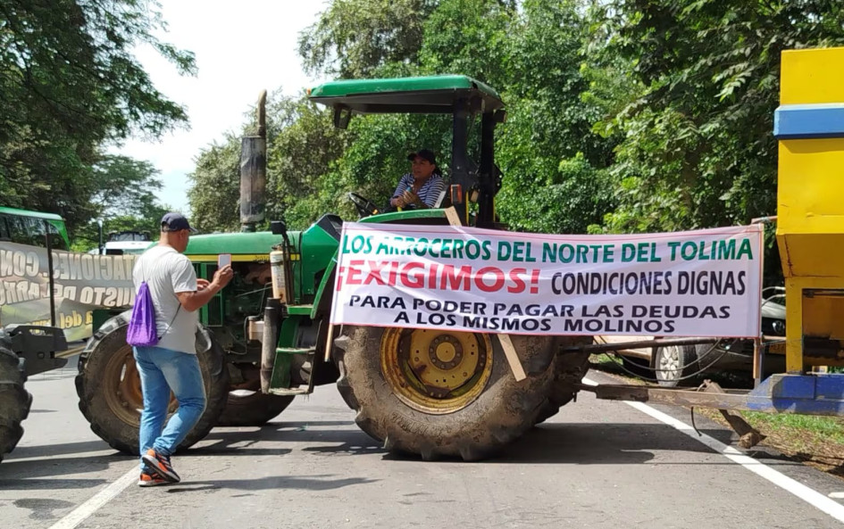 paro nacional de arroceros