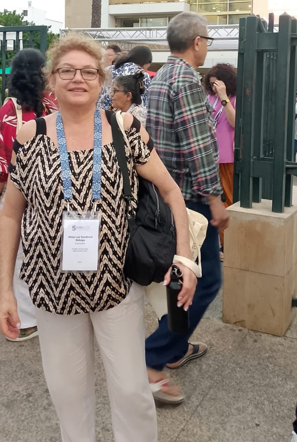 Foto I Cortesía U. de Caldas I LAPATRIA  La profesora Mary Luz Sandoval participó en el 5º Foro Mundial de Sociología en Rabat, capital de Marruecos.