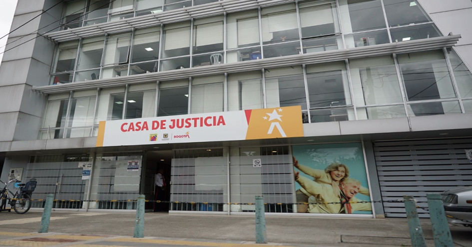 Casa de Justicia de Bogotá.