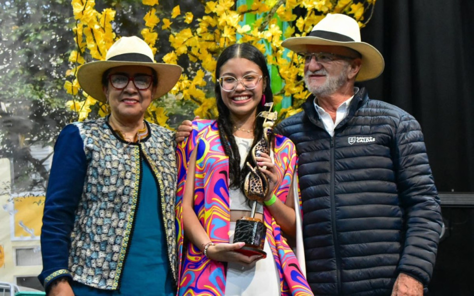 La caldense María José Henao Salazar logró el segundo lugar en el concurso de intérpretes. 