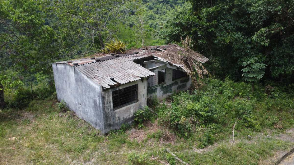 La sede Costa Rica de la Institución Educativa Rancho Largo, de Samaná, se cerró en el 2000. Ahora la comunidad busca que sea un centro de formación ambiental.