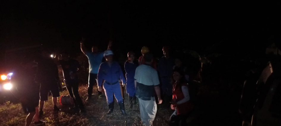 Momento del hallazgo