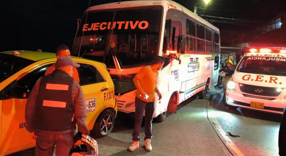 El accidente de esta noche