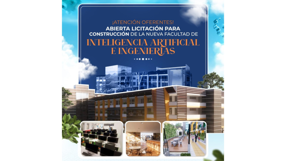Una expectativa en Manizales por obra civil tiene que ver con la edificación en la cual funcionará la Facultad de Inteligencia Artificial e Ingenierías de la Universidad de Caldas. Ya avanzan las licitaciones.