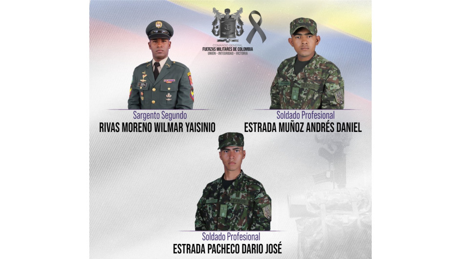 Los militares fueron asesinados por las disidencias de las Farc en Buenaventura.
