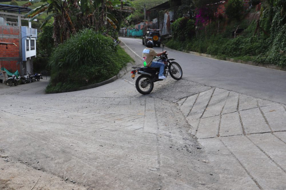 Este es el cruce peligroso llegando al estadio en Pensilvania.