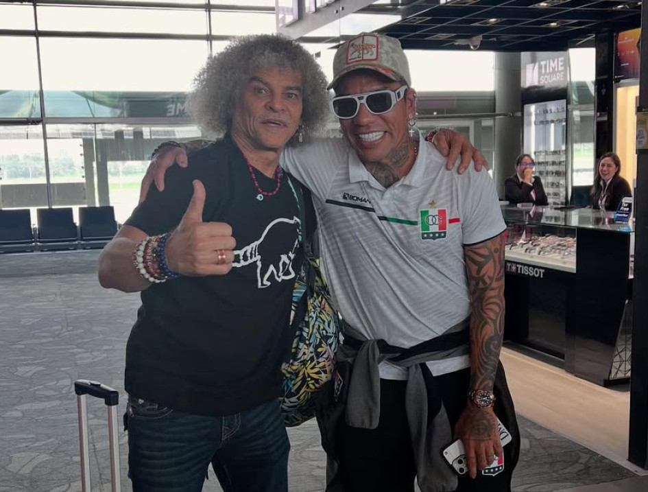 Carlos 'el Pibe' Valderrama, capitán de la selección Colombia durante 11 años, feliz por la convocatoria de Dayro Moreno a  la escuadra Tricolor. 