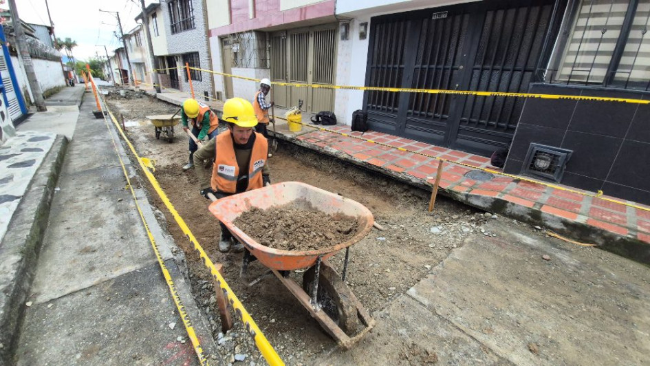 Estas son las obras que se están realizando en este sector de la ciudad.