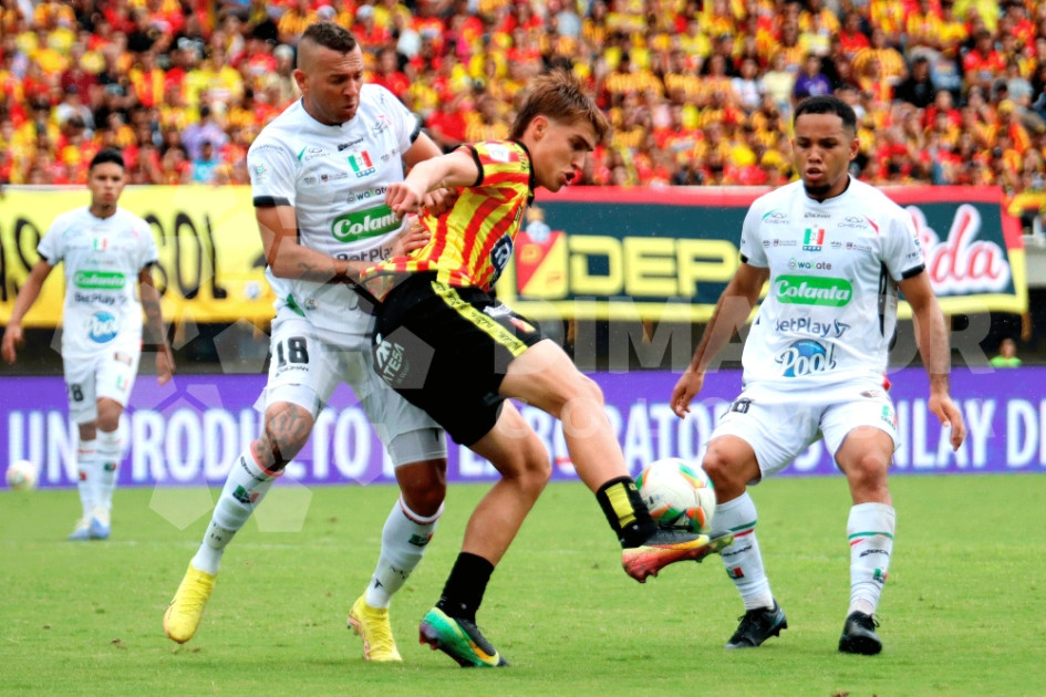 Once Caldas no pudo en el clásico ante Deportivo Pereira, perdió 2-1 y llegó a 10 partidos sin ganar en la Liga. 