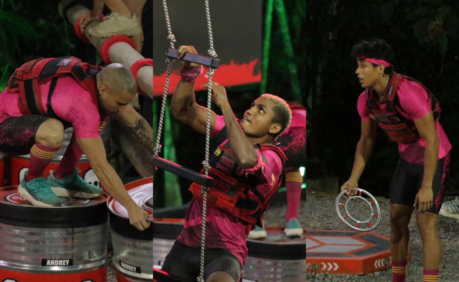 En el Box Negro se enfrentaron tres de los cuatro hombres de Omega: Andrey, Camilo y Potro.