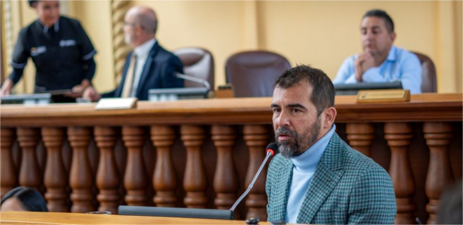 Hernán Alberto Bedoya, diputado de Caldas por el Partido Liberal. 