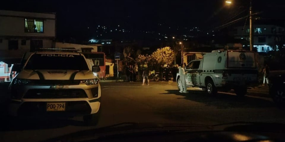 El ataque sicarial sucedió en el barrio Miraflores de Pereira en la noche del lunes 18 de agosto 