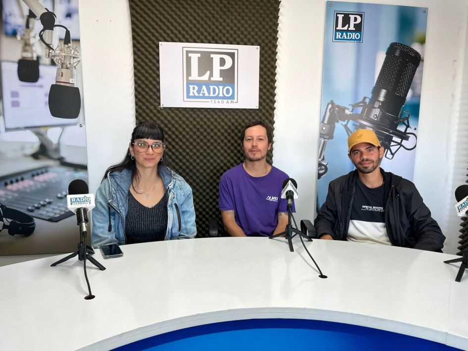 Laura Hernández, directora del Festival La Greca de Chinchiná y vocalista de Pervexoz; el muralista Juan Camilo Loaiza, conocido artísticamente como Lo2 y el rapero Agustín Vázquez, conocido artísticamente como Eron Vmc.