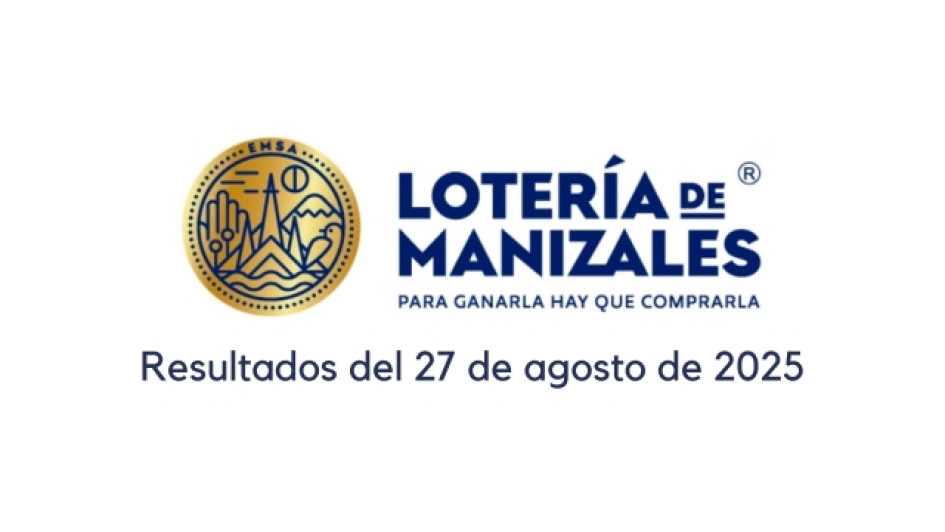 Lotería de Manizales 27 agosto 2025
