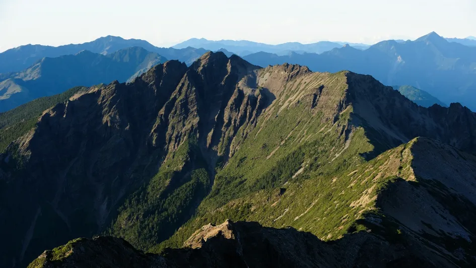 monte Yushan, pico sur.