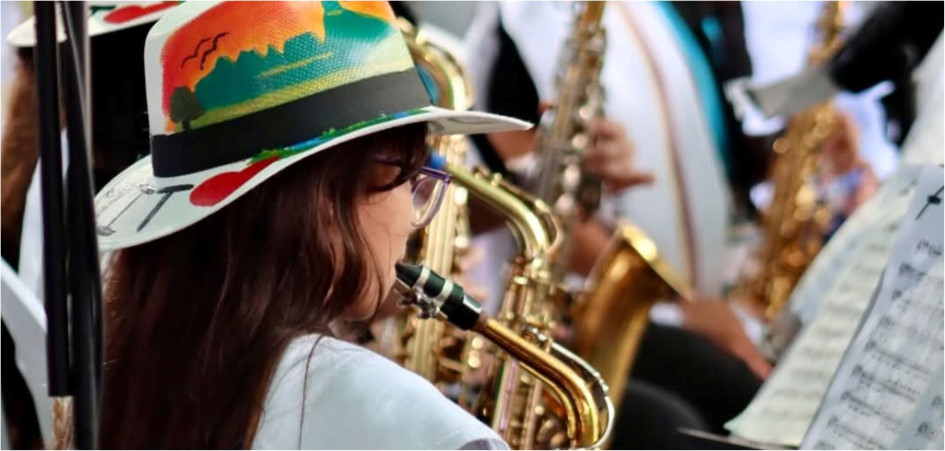 Los músicos pertenecen a 13 municipios del departamento.