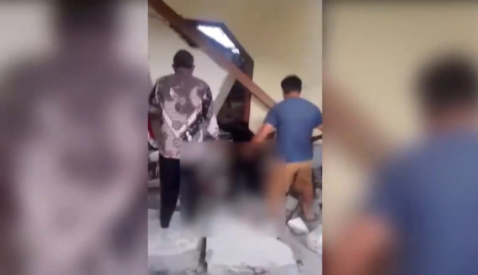 La mayoría de las personas lesionaas estaban reunidas en una iglesia.