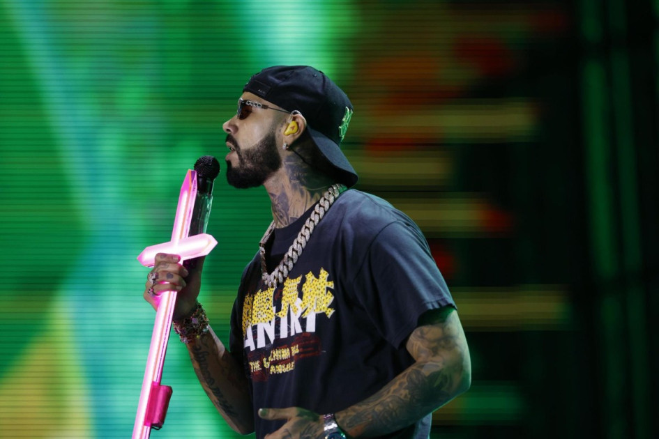 Anuel AA, artista puertorriqueño.