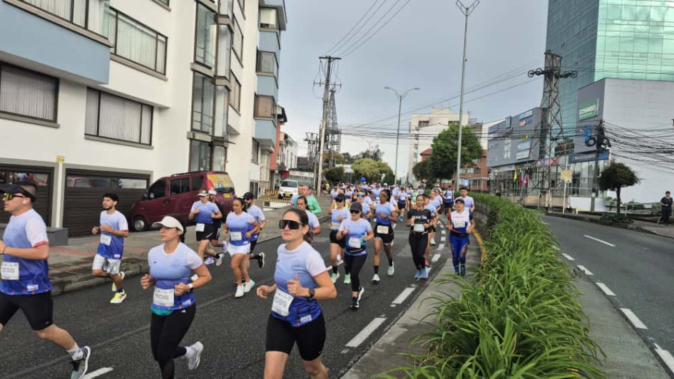 Los participantes en sus diferentes distancias partieron desde El Cable. 