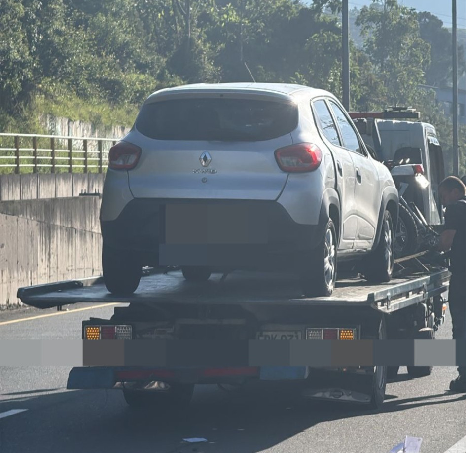 El vehículo del accidente