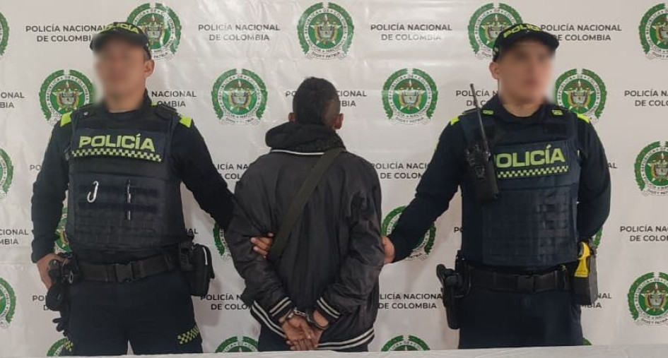 Jhoan, uno de los 3 detenidos.